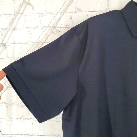 Callaway Opti Dri Black Polo Collared Short Sleeve Golf Shirt Mens Size Large - Picture 10 of 17